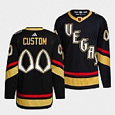 Men's Vegas Golden Knights Active Player Custom 2022 Black Reverse Retro 2.0 Stitched Jersey,baseball caps,new era cap wholesale,wholesale hats